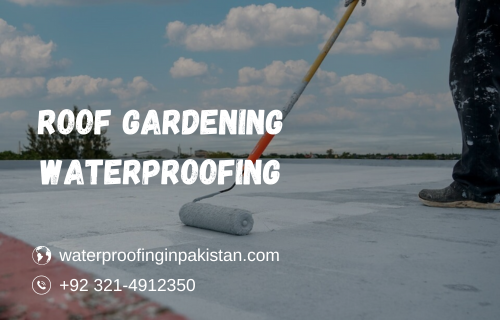 Roof Gardening waterproofing