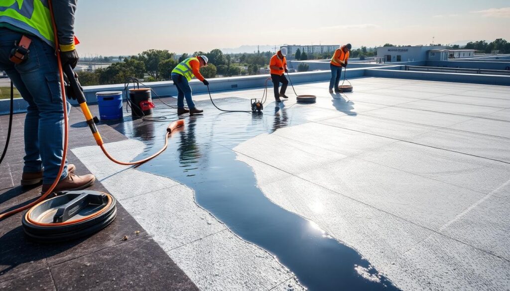 roof waterproofing treatment