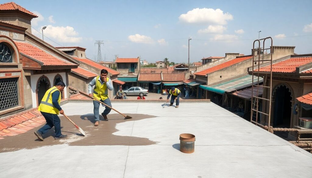 flat roof reapair in pakistan